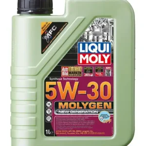 LIQUI MOLY • LIM21224MOLYGEN5W301L Moottoriöljy MOLYGEN 5W30 1L Turvallinen Maksu
