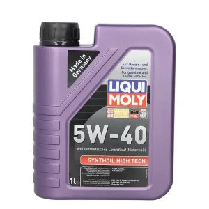 LIQUI MOLY • LIM18555W401L Moottoriöljy Synthoil High Tech 5W40 1L Edullinen Hinta