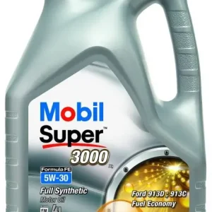 MOBIL • MSUP3000X1FE5W304L Moottoriöljy M-SUP 3000 X1 FE 5W30 4L Nopea Toimitus