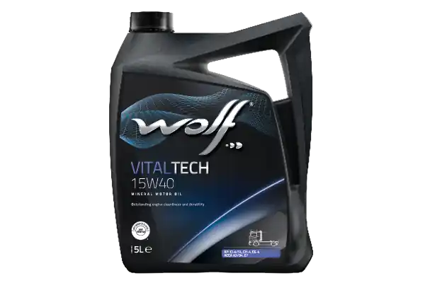 Alennus WOLF • 8301117 Moottoriöljy VITALTECH 15W40 5L