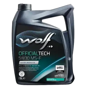 WOLF • 8308819 Moottoriöljy OFFICIALTECH 5W30 MS-F 5L Tilaa Nyt