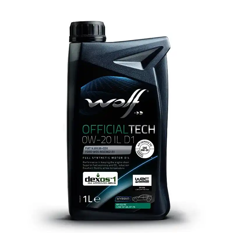 Aito WOLF • 1054572 Moottoriöljy OFFICIALTECH 0W20 IL D1 4L