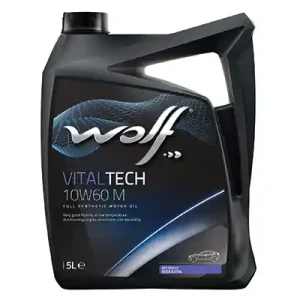 WOLF • 8335808 Moottoriöljy VITALTECH 10W60 M 5L Turvallinen Maksu