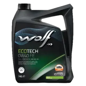 WOLF • 8320705 Moottoriöljy ECOTECH 0W40 FE 4L Alkuperäinen