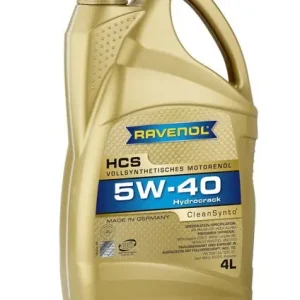Suosittu RAVENOL • RAVHCSSAE5W404L Moottoriöljy RAV HCS SAE 5W40 4L