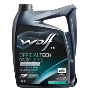 WOLF • 8339370 Moottoriöljy OFFICIALTECH0W20 LS-FE 4L Tarjous
