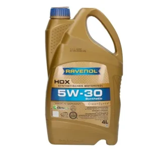 Flash-Tarjous RAVENOL • RAVHDXSAE5W304L Moottoriöljy RAV HDX SAE 5W30 4L