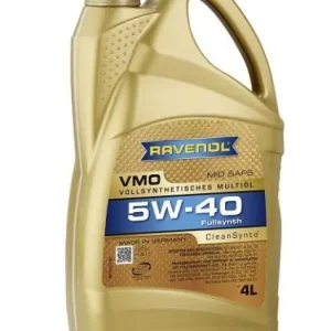 Uutuus RAVENOL • RAVVMOSAE5W404L Moottoriöljy RAV VMO SAE 5W40 4L