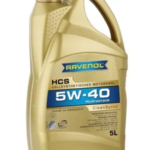 Vain Rajoitetun Ajan RAVENOL • RAVHCSSAE5W405L Moottoriöljy RAV HCS SAE 5W40 5L