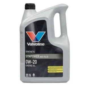 VALVOLINE • SYNPOWERMSTFEC50W205L Moottoriöljy SYNPOWER C5 0W20 5L Ilmainen Palautus