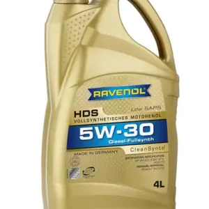 Löytö RAVENOL • RAVHDSSAE5W304L Moottoriöljy RAV HDS SAE 5W30 4L