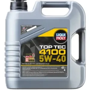 LIQUIMOLY • 2195 Moottoriöljy TOP TEC 4100 5W40 4L Viimeinen Mahdollisuus