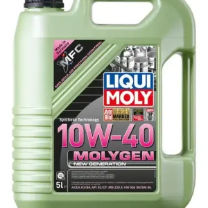 LIQUI MOLY • LIM9951MOLYGEN10W405L Moottoriöljy MOLYGEN 10W40 5L Alennettu Hinta