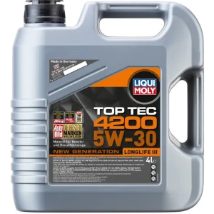 Edullinen Hinta LIQUIMOLY • 3715 Moottoriöljy TOP TEC 4200 5W30 4L
