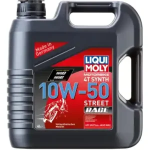LIQUIMOLY • 1686 Moottoriöljy 4T MOTORBIKE RACE 10W50 4L Flash-Tarjous