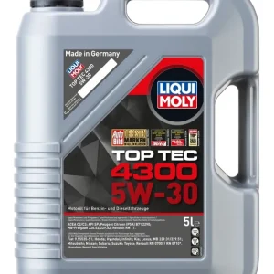 LIQUIMOLY • 2324 Moottoriöljy TOP TEC 5W30 5L Uusi Malli