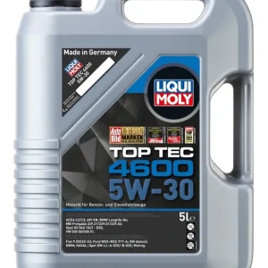 Kausialennus LIQUIMOLY • 2316 Moottoriöljy TOP TEC 5W30 5L