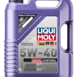 Poisto LIQUIMOLY • 1341 Moottoriöljy SYNTHOIL DIESEL 5W-40 5L
