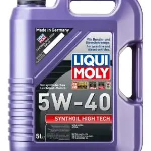 Osta Verkossa LIQUIMOLY • 1856 Moottoriöljy SYNTHOIL HIGH TECH 5W40 5L