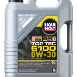 LIQUIMOLY • 20779 Moottoriöljy 0W30 5L TOP TEC 6100 Erikoistarjous