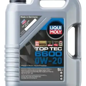 Lähetetään Heti LIQUIMOLY • 21411 Moottoriöljy 0W20 TOP TEC 6600 5L