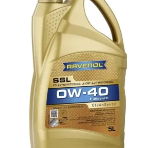 Kuuma Tarjous RAVENOL • RAVSSLSAE0W405L Moottoriöljy RAV SSL SAE 0W40 5L