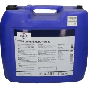 FUCHS XXL • TITANUNIVHD15W4020L Moottoriöljy TITAN UNIV.HD 15W40 20L Sertifioitu