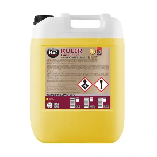 K2 • K2W406Y Jäähdytinneste Keltainen 20L, -35C Halpa Hinta