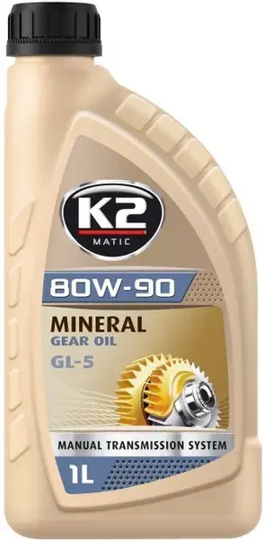 K2 • K2O5541S Vaihteistoöljy 80W90 1L GL5 MT Turvallinen Maksu