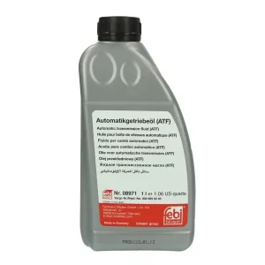FEBIBILSTEIN • 08971 Vaihteistoöljy ATF 1L ALLISON C3; ALLISON C4; CATERPILLAR TO-2; FORD CVT; FORD MERCON; FORD SQ-M2C9010-B; FORD WSS-M2C138-CJ; FORD WSS-M2C166-H; FORD WSS-M2C185-A; MB 236.2; MB 236.6; MB 236.7; OPEL/GM DEXRON II D; ZF TE-ML 03; ZF TE-ML 09; ZF TE-ML 11; Z (Etuakseli) Osta Verkossa