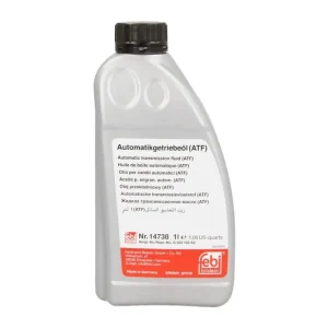 FEBIBILSTEIN • 14738 Vaihteistoöljy ATF 1L BMW 83229404328; BMW 83229407858; JAGUAR JLM 20238; MB 236.11; PEUGEOT 9736.22; VOITH G 1363; VOITH G 607; VW G 052 162 A2; VW LT 71141; VW TL 52162; ZF TE-ML 11B; ZF TE-ML 14B (Etuakseli) Uutuus