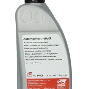 FEBIBILSTEIN • 34608 Automaattivaihteistoöljy ATF (1L) ; BMW 1375.4; BMW 83220142516; BMW 83220144137; HYUNDAI 040000C90SG; JAGUAR C2C 8432; LAND ROVER TYK500050; VW G 055 005 A1; VW G 055 005 A2; VW G 055 005 A6; ZF 6HP19; ZF 6HP19X; ZF (Etuakseli, Taka-akseli) Turvallinen Maksu