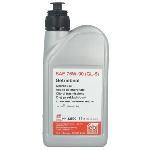 FEBIBILSTEIN • 32590 Vaihteistoöljy MTF (1L) 75W90 keltainen API GL-4; GL-5 (Keskellä, Etuakseli, Taka-akseli) Eniten Myyty