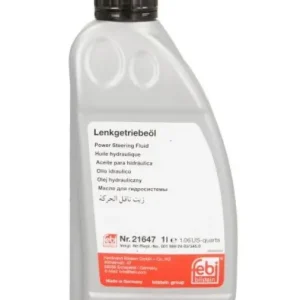 Viimeinen Mahdollisuus FEBI BILSTEIN • 21647 Hydrauliikkaöljy ATF (1L) ; MB 345.0 (Alla,Yläpuolella)