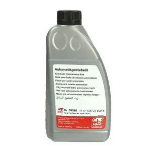 Aito FEBIBILSTEIN • 39095 Vaihteistoöljy ATF (1L) ; BMW 83222289720; BMW ATF-3; CHRYSLER 68157995AA; JAGUAR 02JDE 26444; JEEP ATF LGF8; KIA SP-IV; LAND ROVER LR023288; VW G 060 162; VW G 060 162 A2 (Alla)