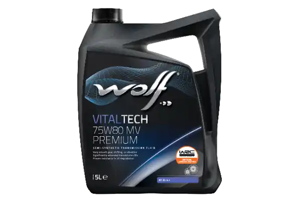 WOLF • 1048401 Vaihteistoöljy VITALTECH PREMIUM 5L Korkea Laatu