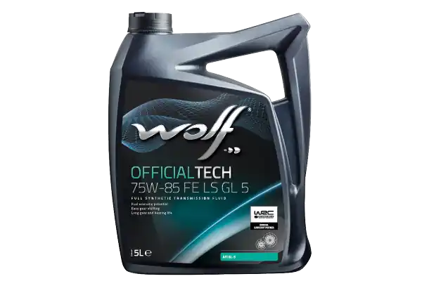 Poisto WOLF • 1053179 Vaihteistoöljy OFFICIALTECH 5L