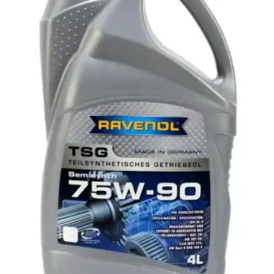 Tilaa Nyt RAVENOL • RAVTSG75W904L Vaihteistoöljy TSG (4L) 75W90 API GL-4; CITROEN B71 2315; FORD M2C175; OPEL/GM B0401043; PEUGEOT B71 2315; VW 501.50