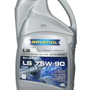 Edullinen RAVENOL • RAVLS75W904L Vaihteistoöljy LS (4L) 75W90 Limited slip (LS) API GL-5; GL-5 LS