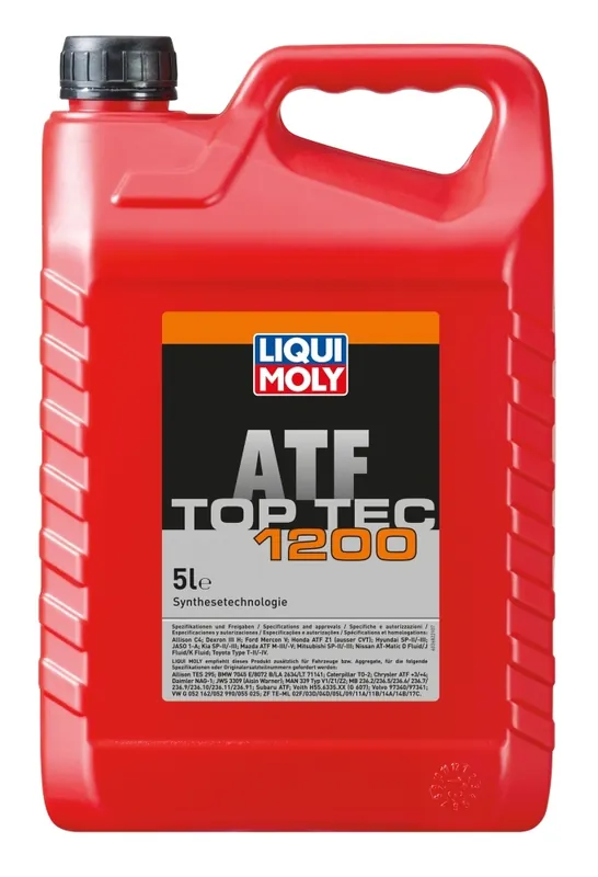 Viimeinen Mahdollisuus LIQUIMOLY • 3682 Vaihteistoöljy ATF 1200 5L (Alla, Vaihteiston puoli)