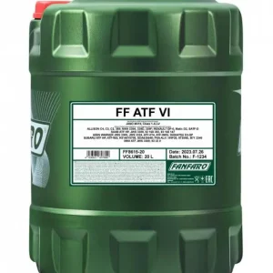Alkuperäinen FANFARO • ATFVI20L Täyssynteettinen automaattivaihteistoöljy ATF VI, JASO M315, (FF8615) 20L