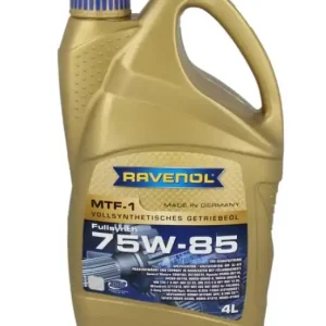 Lähetetään Heti RAVENOL • RAVMTF175W854L Vaihteistoöljy MTF-1 (4L) 75W85 API GL-4; GL-5; MB 235.4; MB 235.7