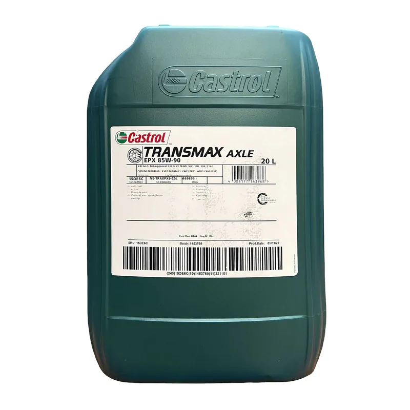 Aito CASTROL • 15DE6A Vaihteistoöljy TRANSMAX AXLE EPX 85W-90 20L