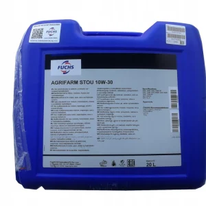 Kampanjahinta FUCHS XXL • AGRIFARMSTOU10W3020L Moottoriöljy AGRIFARM STOU 10W30 20L