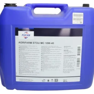 FUCHS XXL • AGRIFARMSTOUMC10W4020L Moottoriöljy AGRIFARM STOU MC10W40 20L Poisto