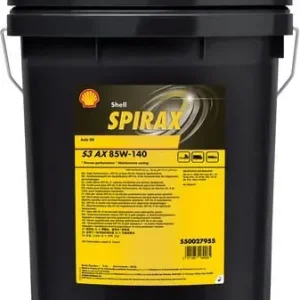 Vain Rajoitetun Ajan SHELL XXL • SPIRAXS3AX85W14020L Vaihteistoöljy SPIRAX S3 AX 85W140 20L