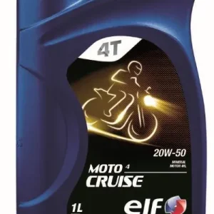 ELF MOTO • MOTO4CRUISE20W501L Moottoriöljy MOTO 4 CRUISE 20W50 1L Uutuus