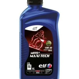 Alkuperäinen ELF MOTO • MOTO4MAXITECH10W301L Moottoriöljy ELF Moto 4 Maxi Tech 10W30 1L