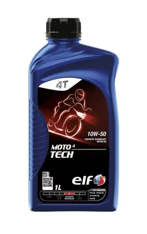ELF MOTO • MOTO4TECH10W501L Moottoriöljy MOTO 4 TECH 10W50 1L Osta Tänään