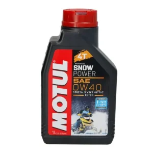 Aito MOTUL • SNOWPOWER4T0W401L Moottoriöljy SNOWPOWER 4T 0W40 1L